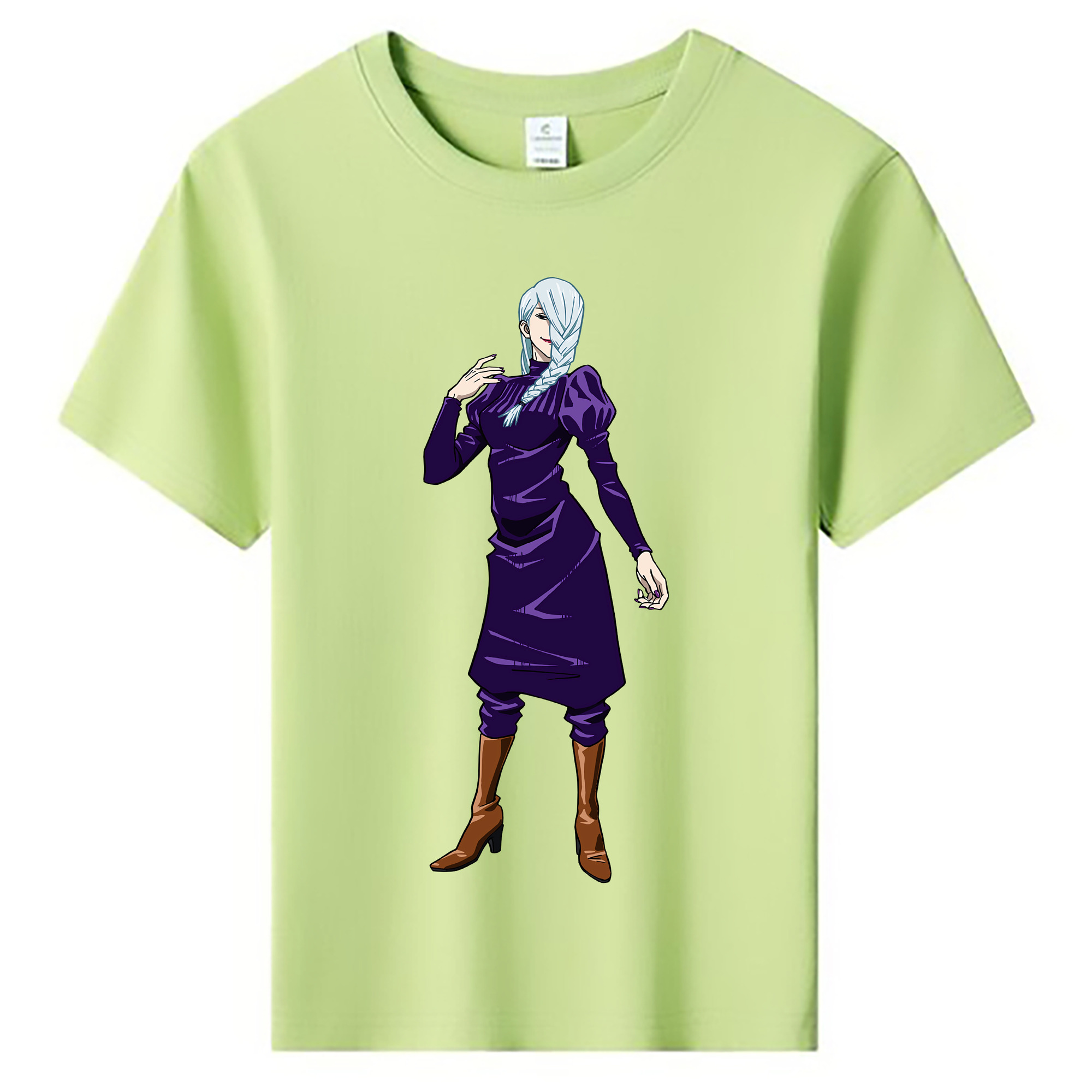 （画像用） 呪術廻戦 Jujutsu Kaisen 綿100％キッズTシャツ（フロントプリント）